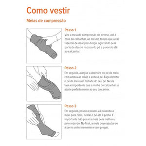 Meia de Compressão Supra